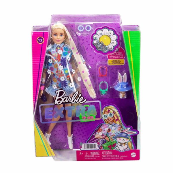 Barbie Extra Mavi Etekli Bebek HDJ45 - Görsel 2