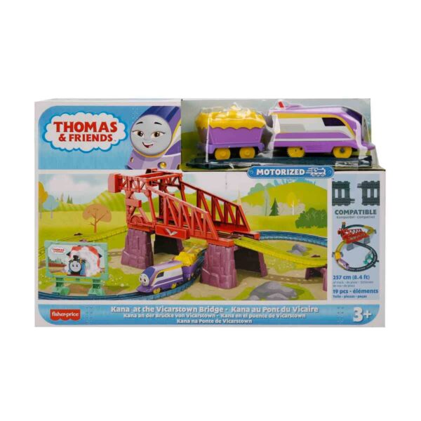 Fisher Price Thomas ve Arkadaşları Motorlu Tren HGY78 - Kana At The Vicarstown Bridge