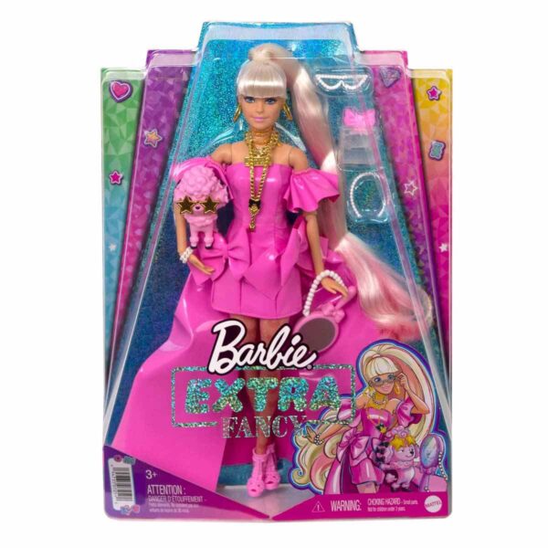 Barbie Extra Şık Bebek ve Yavru Köpeği HHN12 - Görsel 2