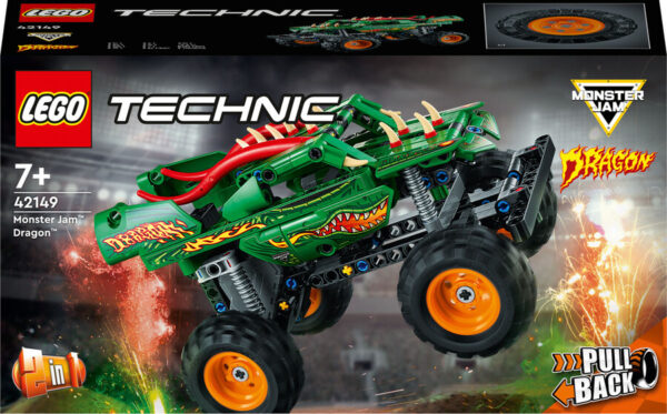 42149 LEGO® Technic Monster Jam™ Dragon™ - Görsel 2