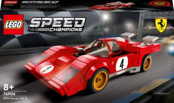 76906 LEGO Speed Champions 1970 Ferrari 512 M - Görsel 2