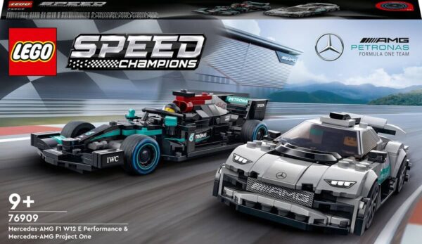 76909 LEGO® Speed Champions Mercedes-AMG F1 W12 E Performance & Mercedes-AMG Project One - Görsel 2