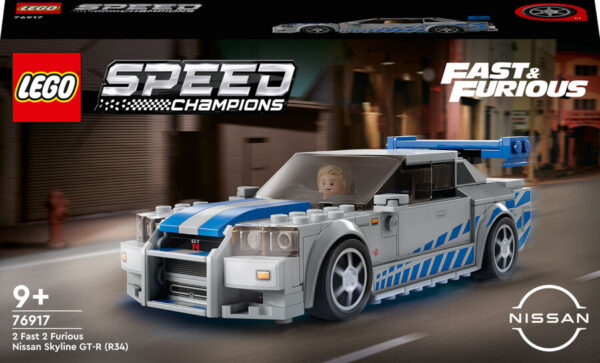 76917 LEGO® Speed Champions Daha Hızlı Daha Öfkeli Nissan Skyline GT-R (R34) - Görsel 2