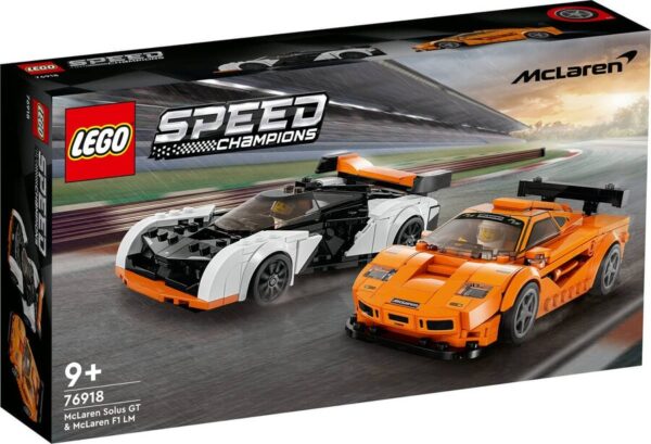 76918 LEGO® Speed Champions McLaren Solus GT ve McLaren F1 LM - Görsel 2