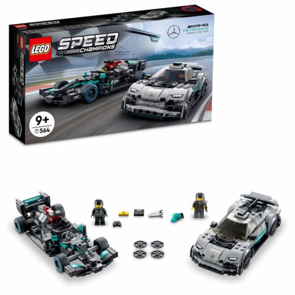 76909 LEGO® Speed Champions Mercedes-AMG F1 W12 E Performance & Mercedes-AMG Project One