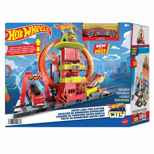 Hot Wheels Çember Pistli İftaiye İstasyonu HKX41 - Görsel 2