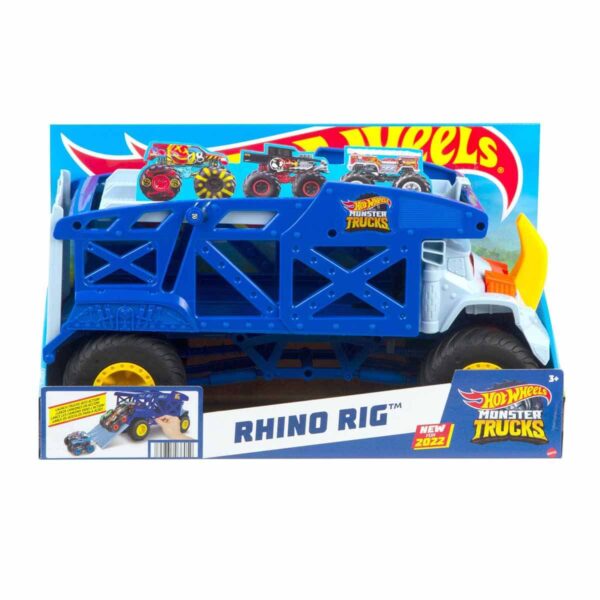 Hot Wheels Monster Trucks Rhino Taşıyıcı Kamyon HFB13 - Görsel 2