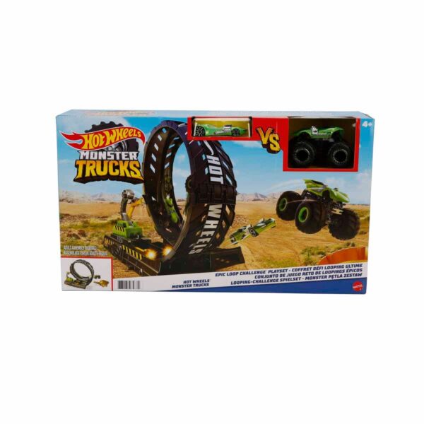 Hot Wheels Monster Trucks Çemberde Yarış Seti HBH70 - Görsel 2