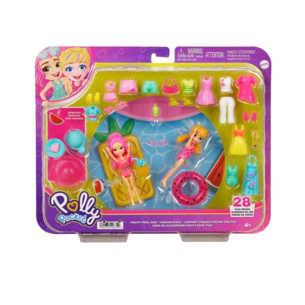 Polly Pocket Büyük Moda Seti GGJ48 - Fruity Pool Fun