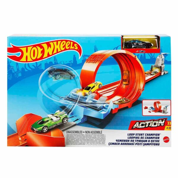 Hot Wheels Şampiyonluk Parkuru Yarış Pisti GBF81 - Loop Stunt Champion