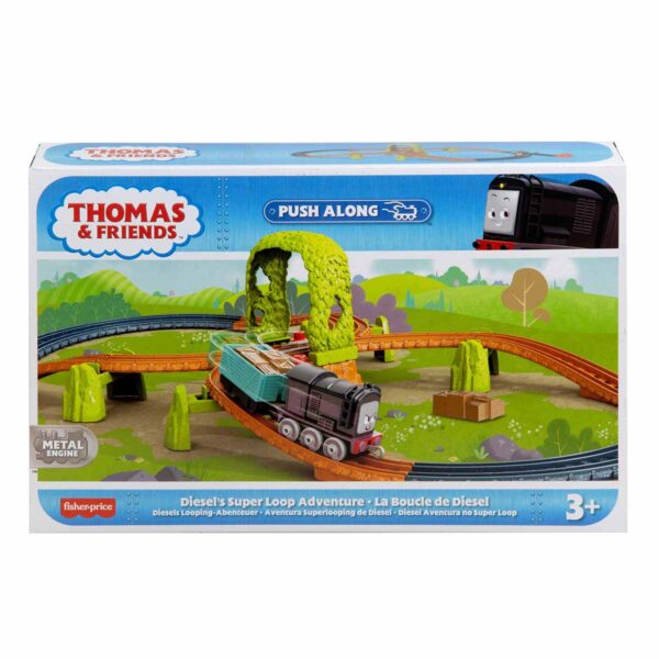 Fisher Price Thomas ve Arkadaşları Tren Seti HGY82 - Diesel’S Super Loop Adventure