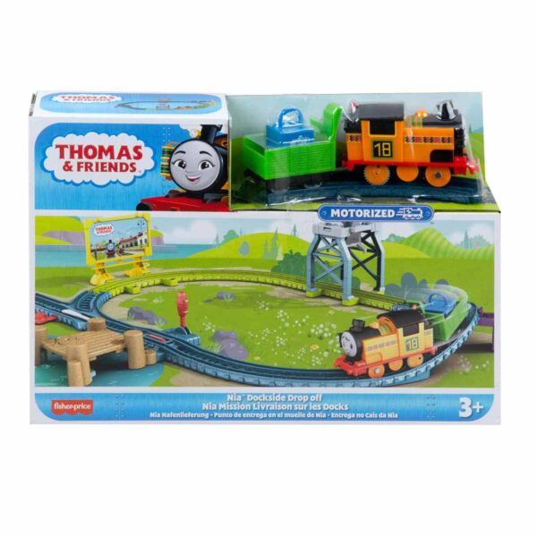 Fisher Price Thomas ve Arkadaşları Motorlu Tren HGY78 - Nia Dockside Drop Off